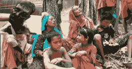 নাটোরের গুরদাসপুরে চাঁদা না দেওয়ায় দিনমজুর কে কুপিয়ে যখম।